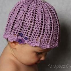 Crochet Baby Hat/6-12 months